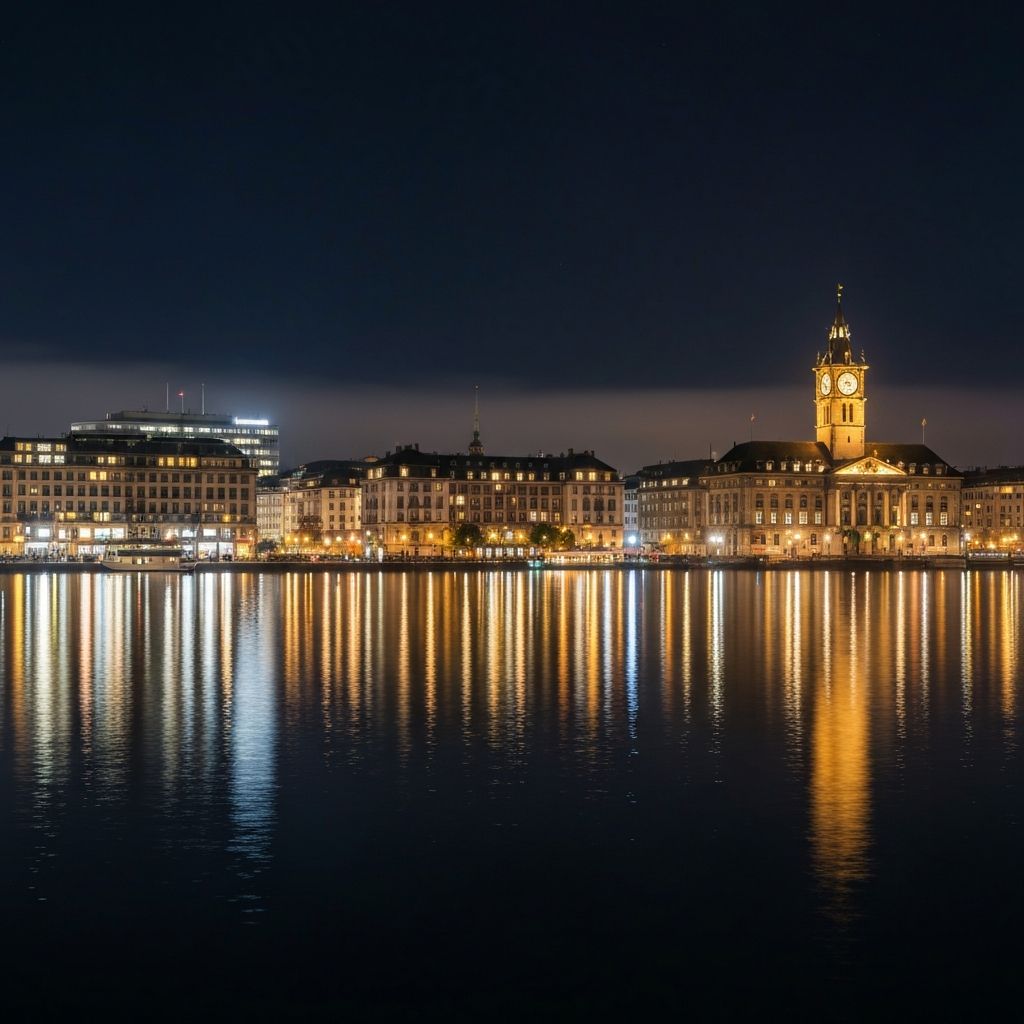 Geneva skyline